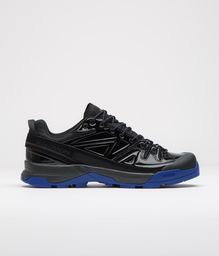 Salomon X-ALP Recon Shoes in Black and Black / Bluing