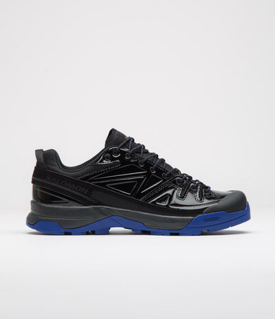 Salomon X-ALP Recon Shoes in Black and Black / Bluing