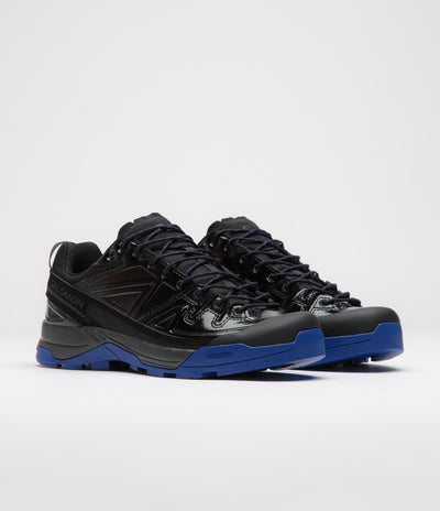 Salomon X-ALP Recon Shoes in Black and Black / Bluing