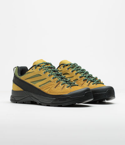 Salomon X ALP Woven Shoes in Beach Ball and Bright Chartreuse / Formal Garden
