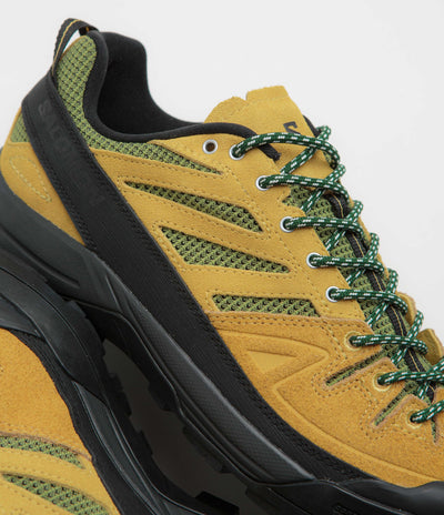 Salomon X ALP Woven Shoes in Beach Ball and Bright Chartreuse / Formal Garden