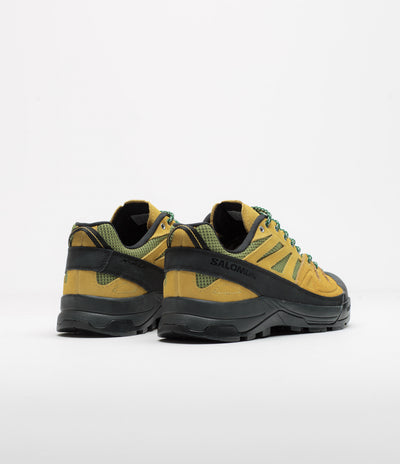 Salomon X ALP Woven Shoes in Beach Ball and Bright Chartreuse / Formal Garden