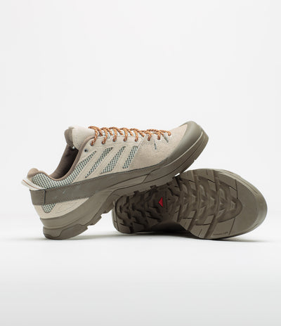 Salomon X ALP Woven Shoes - Walnut / Silver Cloud / Vanilla Ice