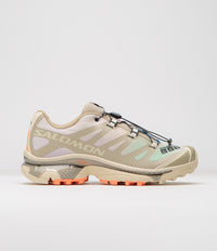 Salomon XT-4 OG Aurora Borealis Shoes in Shortbread and Bird Of Paradise / Black