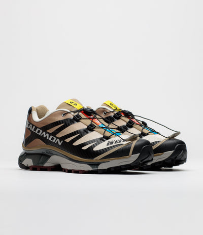 Salomon XT-4 OG Shoes - Black / Desert Tan / Vanilla