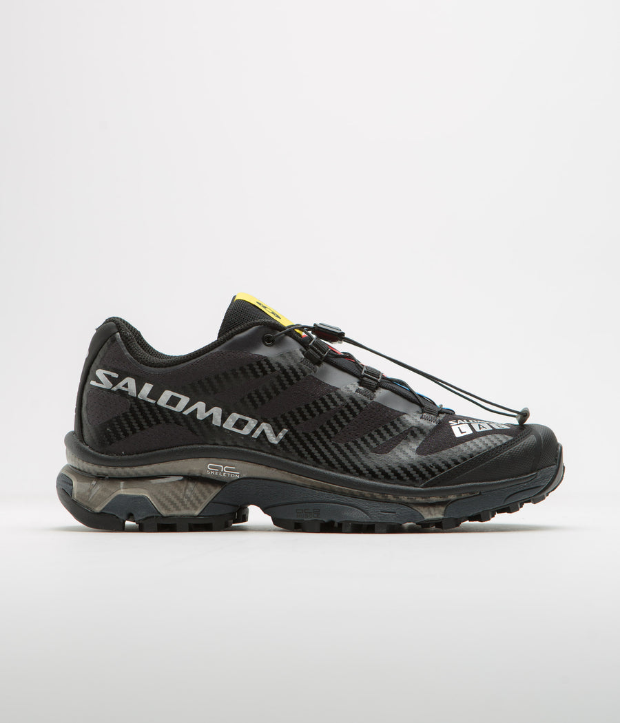 Salomon zapatillas de running mixta pie normal negras - Black / Ebony / Silver Metallic X
