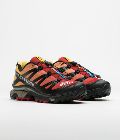 Salomon XT-4 OG Shoes in Lava Falls and Beach Ball / Black