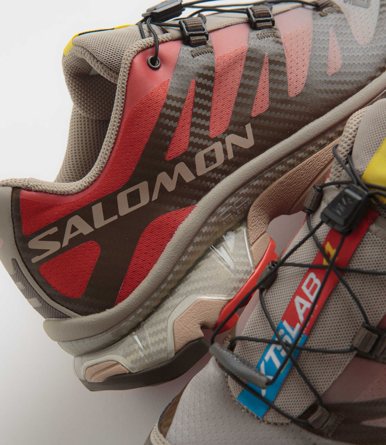 Red salomon shoes deals