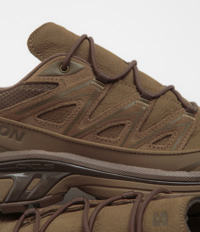 Salomon XT-6 Expanse LTR Shoes in Coyote Brown and Coyote Brown / Dark Earth