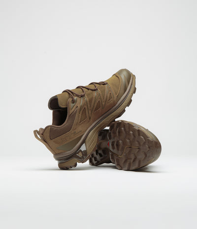 Salomon XT-6 Expanse LTR Shoes in Coyote Brown and Coyote Brown / Dark Earth