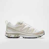 Salomon XT-6 Expanse Shoes in White and Rainy Day / Oxford Tan thumbnail