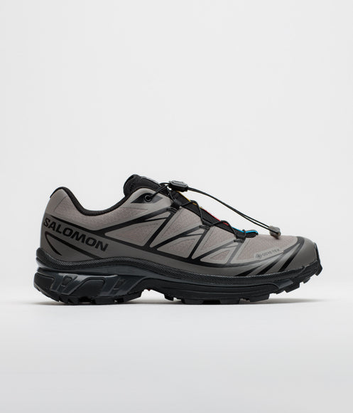 Salomon XT-6 GTX Shoes - Black / Cloudburst / Dark Gull Grey