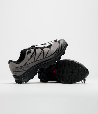 Salomon XT-6 GTX Shoes - Black / Cloudburst / Dark Gull Grey