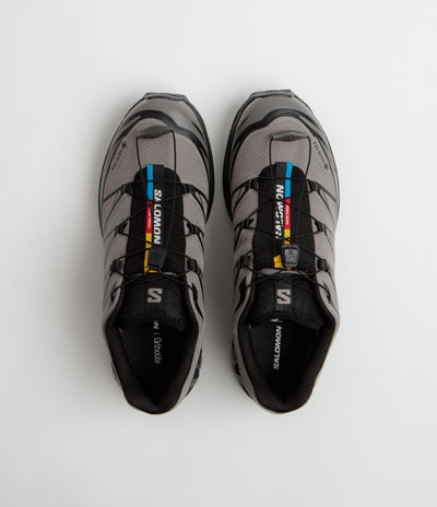 Salomon XT-6 GTX Shoes - Black / Cloudburst / Dark Gull Grey