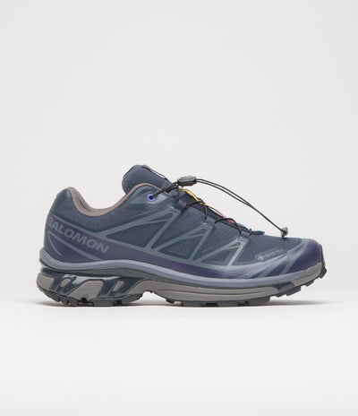 Salomon XT-6 GTX Shoes - Blue Nights / Astral Aura / Plum Kitten