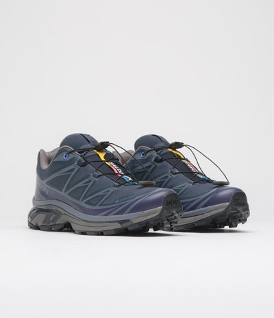 Salomon XT-6 GTX Shoes - Blue Nights / Astral Aura / Plum Kitten