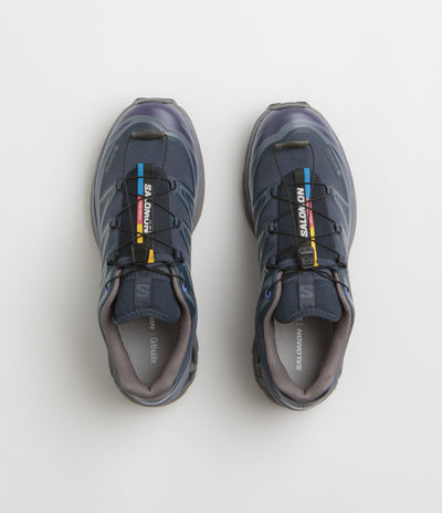 Salomon XT-6 GTX Shoes - Blue Nights / Astral Aura / Plum Kitten