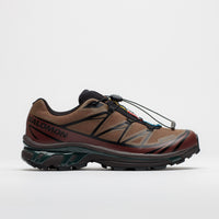 Salomon XT-6 GTX Shoes - Mustang / Bitter Chocolate / Green Gable thumbnail