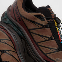 Salomon XT-6 GTX Shoes - Mustang / Bitter Chocolate / Green Gable thumbnail