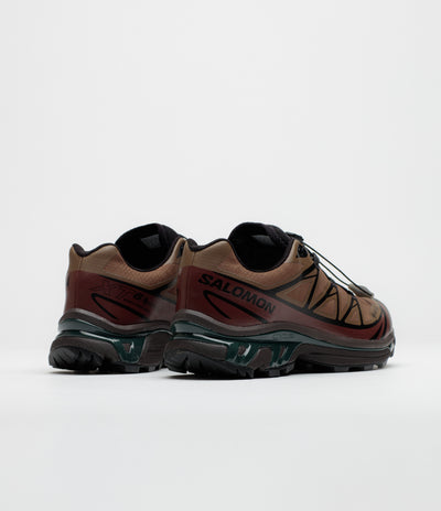 Salomon XT-6 GTX Shoes - Mustang / Bitter Chocolate / Green Gable
