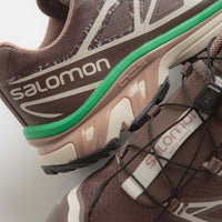 Salomon XT-6 Mindful 2 Shoes - Falcon / Almond Milk / Bright Green thumbnail