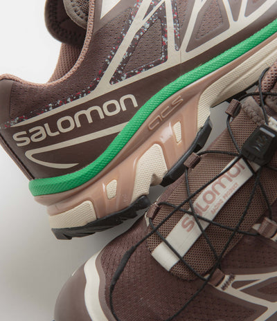 Salomon XT-6 Mindful 2 Shoes - Falcon / Almond Milk / Bright Green