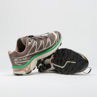 Salomon XT-6 Mindful 2 Shoes - Falcon / Almond Milk / Bright Green thumbnail