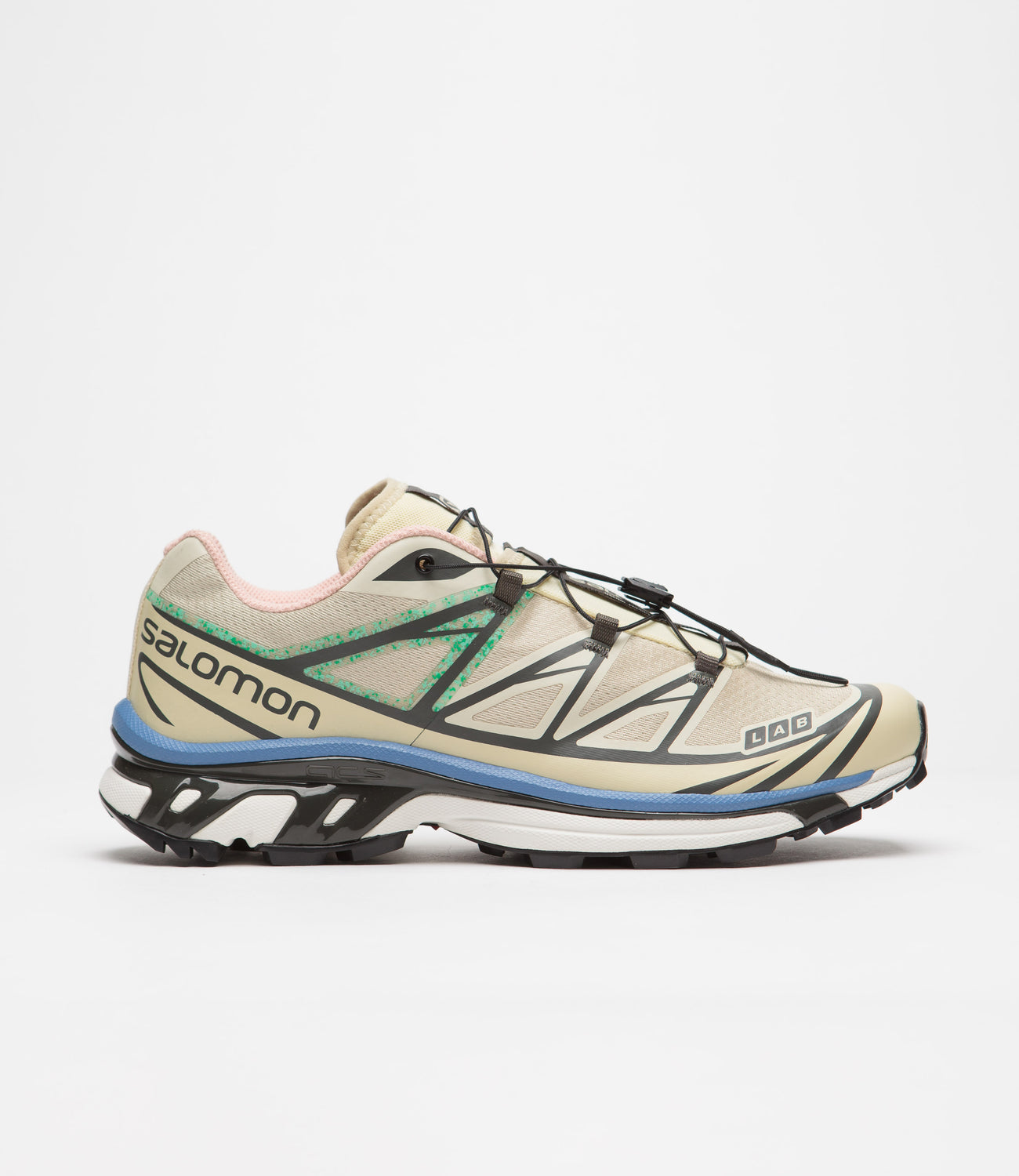【SALOMON】 XT-6 MINDFUL 2 モス:バニラ:グランダ スカイ Salomon XT-6 Mindful 2 Shoes - Moth / Vanilla Ice / Granada
