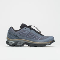 Salomon XT-6 Shadow Shoes in Blue Nights and Grisaille / Stone Gray thumbnail