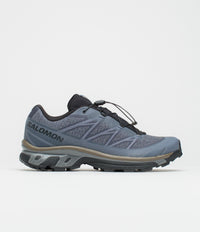 Salomon XT-6 Shadow Shoes in Blue Nights and Grisaille / Stone Gray