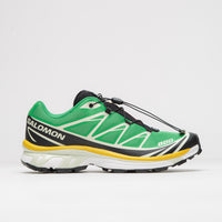Salomon XT-6 Shoes in Bright Green and Black / Sulphur thumbnail