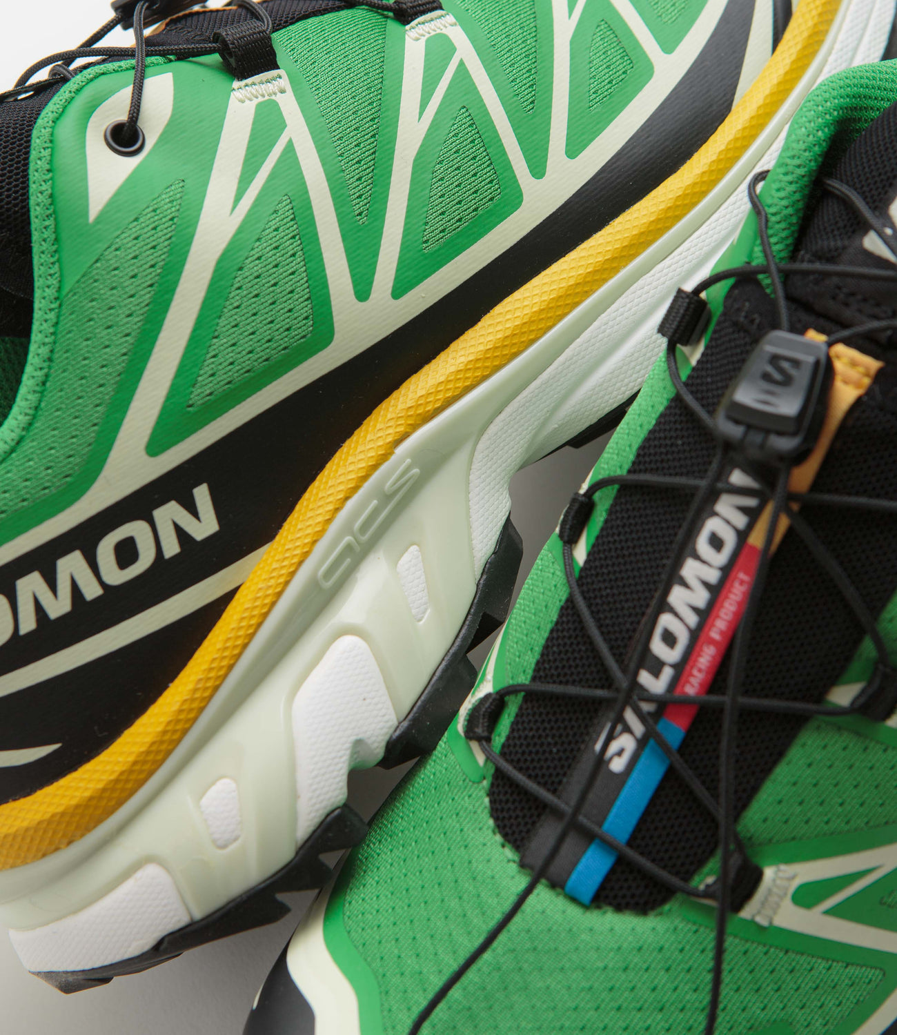 Salomon XT-6 Shoes - Bright Green / Black / Sulphur | Flatspot