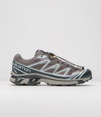 Salomon XT-6 Shoes in Plum Kitten and India Ink / Ballad Blue