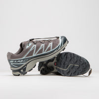 Salomon XT-6 Shoes in Plum Kitten and India Ink / Ballad Blue thumbnail