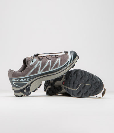 Salomon XT-6 Shoes in Plum Kitten and India Ink / Ballad Blue