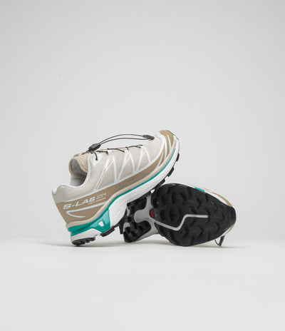 Salomon XT-6 Shoes - Rainy Day / Chinchilla / Dynasty Green