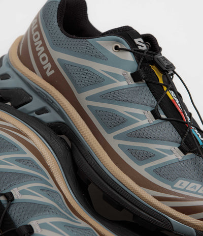 Salomon XT-6 Shoes - Stormy Weather / Mustang