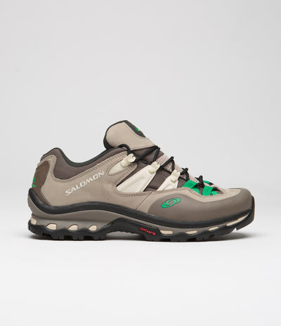 Salomon XT-Quest 2 Shoes - Falcon / Cement / Bright Green