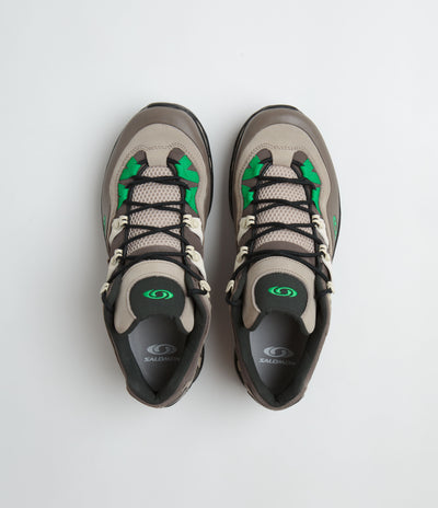 Salomon XT-Quest 2 Shoes - Falcon / Cement / Bright Green