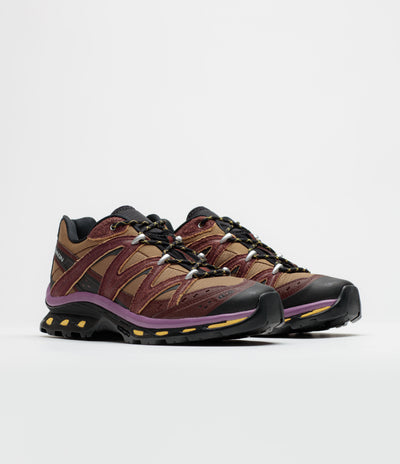 Salomon XT-Quest Expedition Shoes in Black and Bitter Chocolate