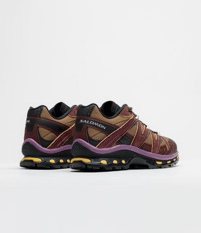 Salomon XT-Quest Expedition Shoes in Black and Bitter Chocolate