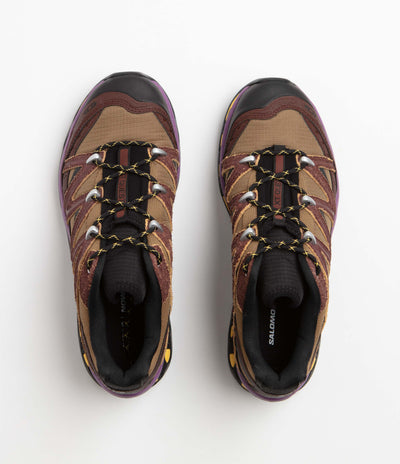Salomon XT-Quest Expedition Shoes in Black and Bitter Chocolate