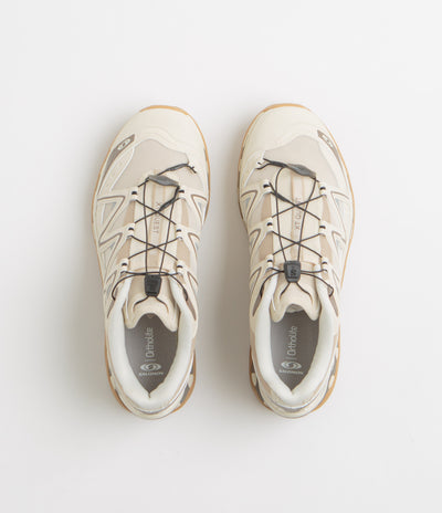 Salomon XT-Quest Shoes in Almond Milk and Falcon / White Pepper