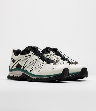 Salomon XT-Quest Shoes - Vanilla Ice / Black / Bistro Green