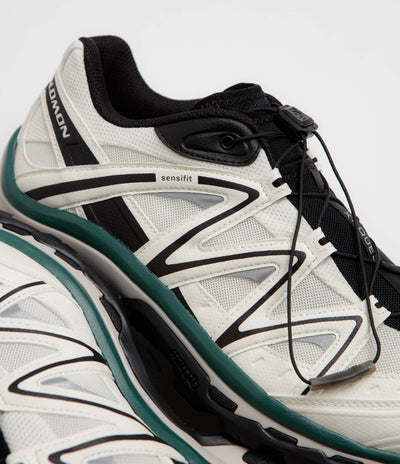 Salomon XT-Quest Shoes - Vanilla Ice / Black / Bistro Green