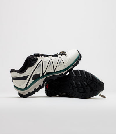 Salomon XT-Quest Shoes - Vanilla Ice / Black / Bistro Green