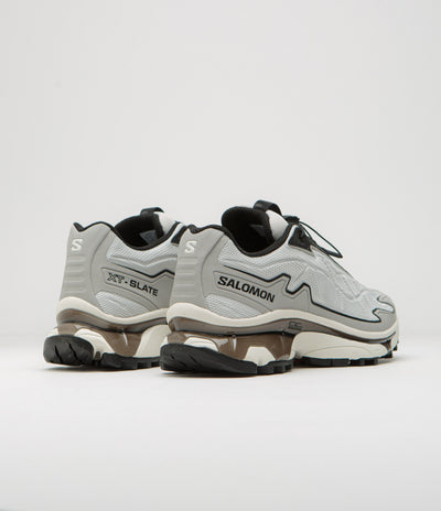 Salomon XT-Slate Shoes in Glacier Gray and Ghost Gray / Black
