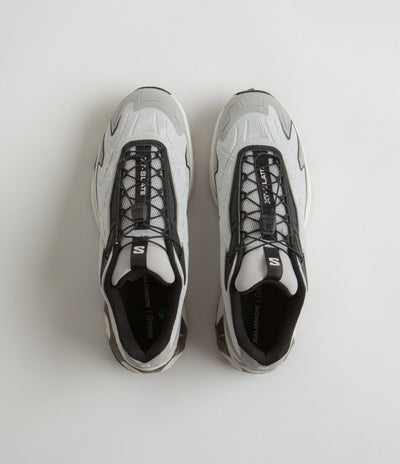Salomon XT-Slate Shoes in Glacier Gray and Ghost Gray / Black