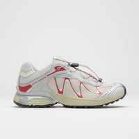 Salomon XT-Whisper Shoes in Almond Milk and FTW Silver / Lava Falls thumbnail