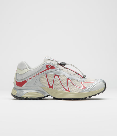 Salomon XT-Whisper Shoes - Almond Milk / FTW Silver / Lava Falls